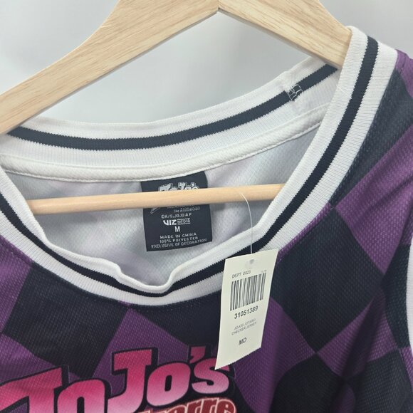Jojo's Bizarre Adventure Stardust Crusader Sleevelss Basketball Jersey Medium - Picture 6 of 11